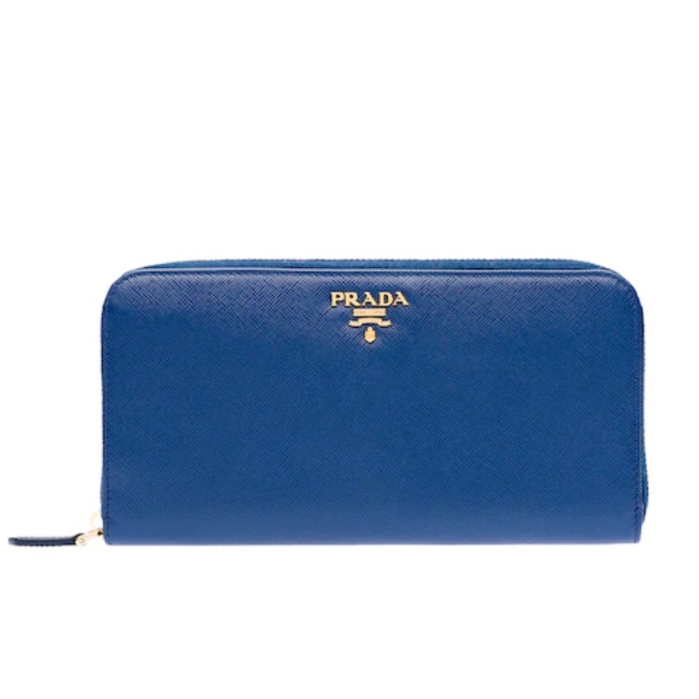 Prada Large Saffiano Leather Wallet Auth. EUC